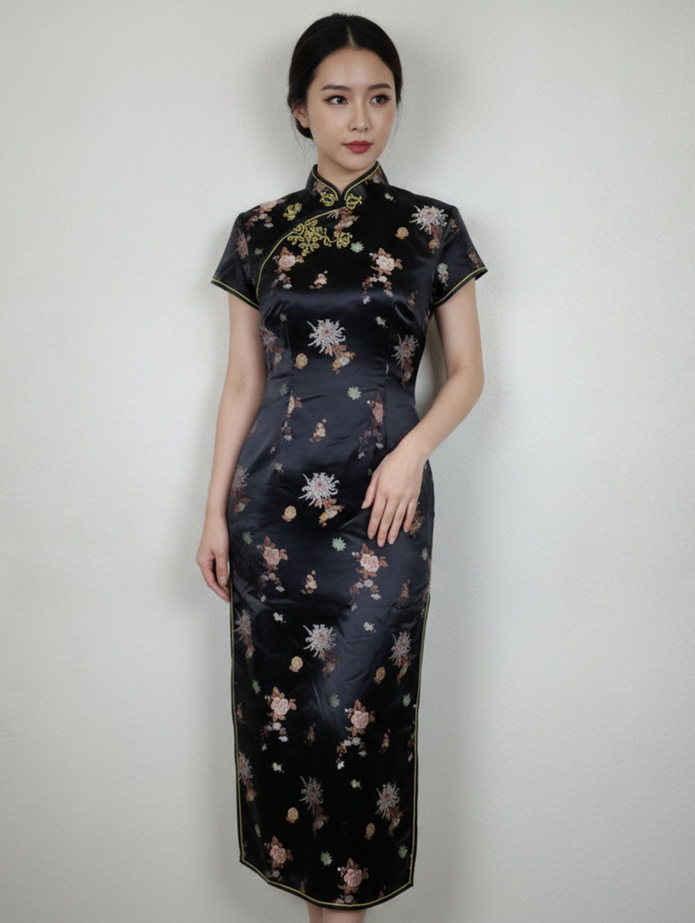 Vintage Esme Size 38 Black Dress